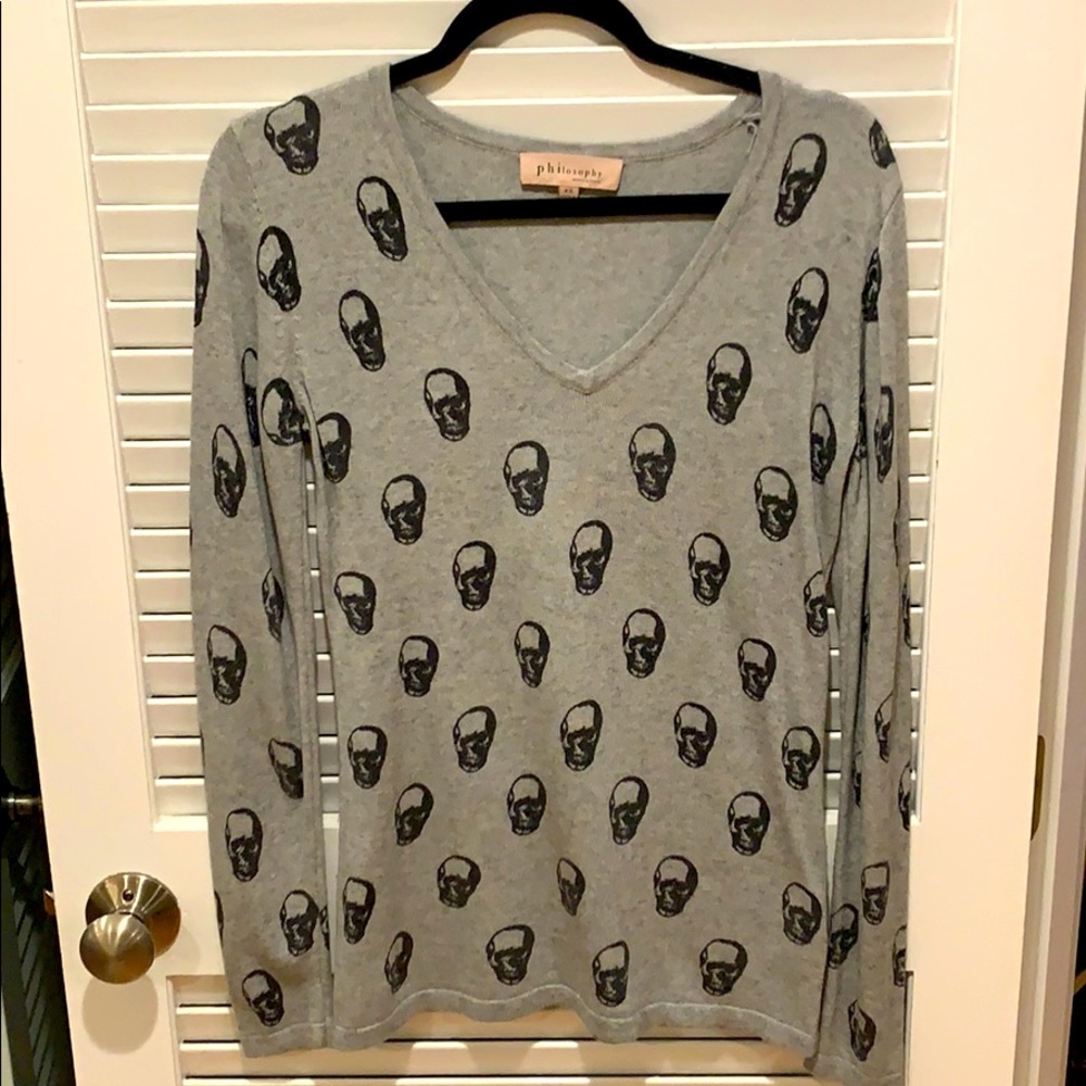 Skull Philosophy sweater Cvs